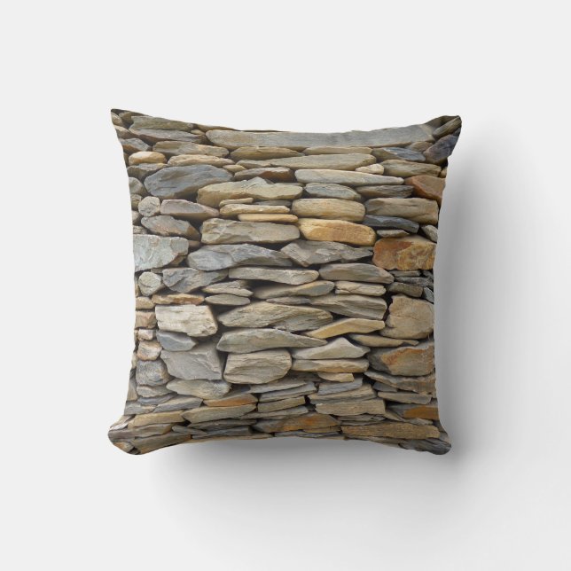 Stone Wall Pillow (Front)