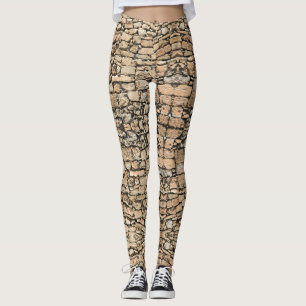 Stone Wall - Power Yoga Leggings