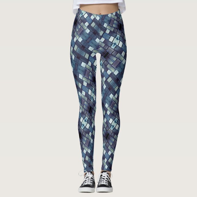 Stone Wall - Power Yoga Leggings (Front)