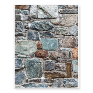 Stone Wall Temporary Tattoos