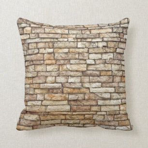 Stone Wall Throw Pillow