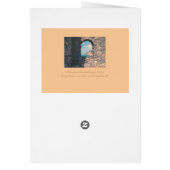 "STONE WALL WITH WINDOW TO SEA" (PHOTOG) CARDS (Back)