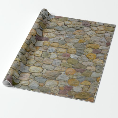 stone wall wrapping paper