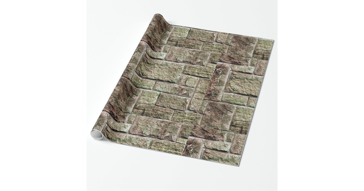 Stone Wall Wrapping Paper