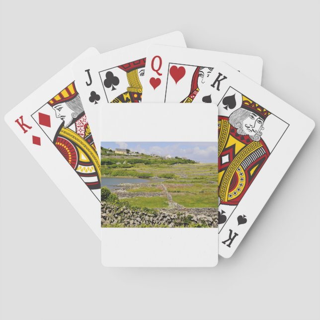 Stone Walls of Ireland Poker Cards (Back)