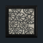 Stone - Wheels Gift Box<br><div class="desc">Stone IV by Chariklia Zarris. Pattern with repeating wheel-like shapes.</div>