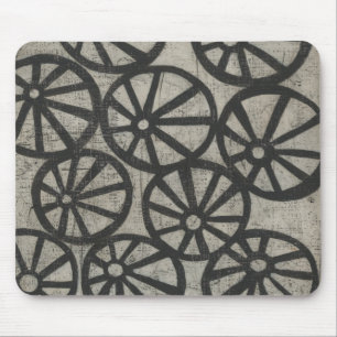 Stone - Wheels Mouse Pad