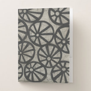 Stone - Wheels Pocket Folder