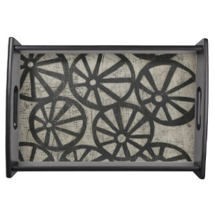Stone - Wheels Serving Tray