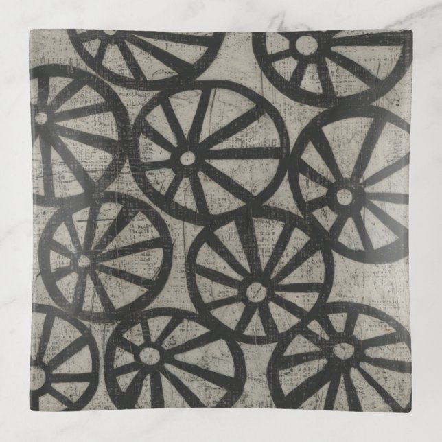 Stone - Wheels Trinket Tray (Front)