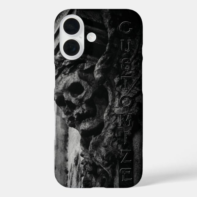 Stone Wings Skull Case-Mate iPhone Case (Back)