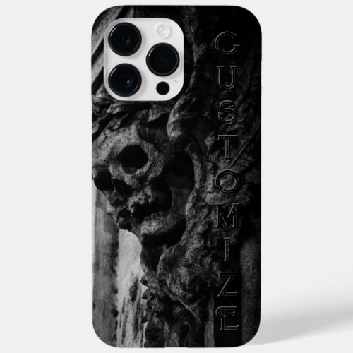 Stone Wings Skull Case_Mate iPhone 14 Pro Max Case