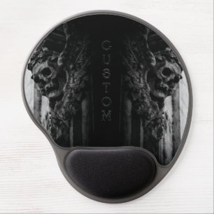 Stone Wings Skull Gel Mouse Pad