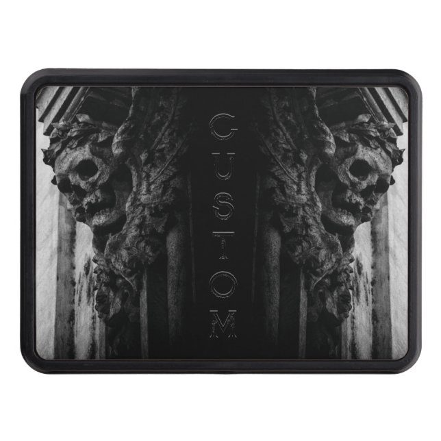 Stone Wings Skull Hitch Cover (Front)