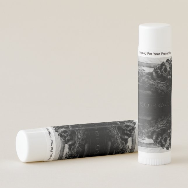 Stone Wings Skull Lip Balm (Front)