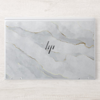 Stone  with golden strokes HP Elite Dragonfly Note Laptop Skin