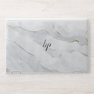 Stone  with golden strokes  HP EliteBook X360 1040 Laptop Skin