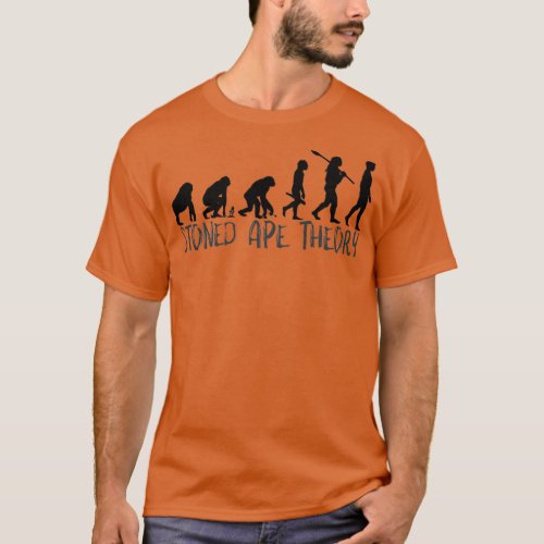 Stoned Ape Theory light  T_Shirt