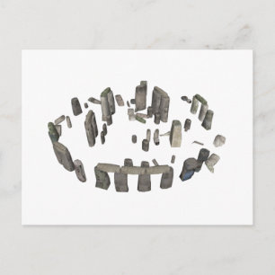 Stonehenge: 3D Model: Postcard