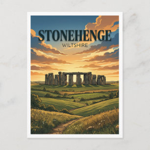 Stonehenge Amesbury England Postcard