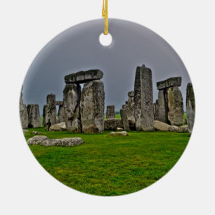Stonehenge Ancient Historic Site of Power Ceramic Ornament