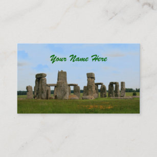 Stonehenge Business Card