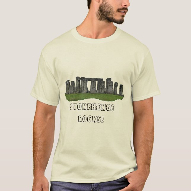 Stonehenge Celtic Mystical Standing Stones T-Shirt (Front)