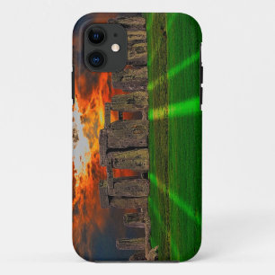 Stonehenge Celtic Standing Stones in Britain iPhone 11 Case