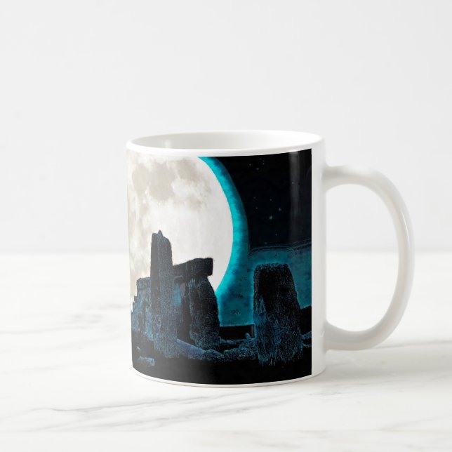 Stonehenge Celtic Standing Stones in Britain Coffee Mug (Right)