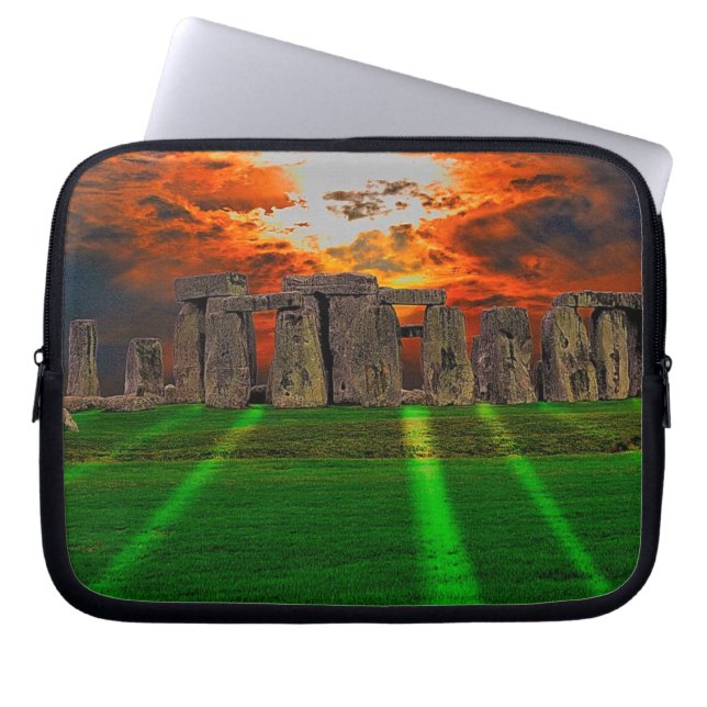 Stonehenge Celtic Standing Stones in Britain Laptop Sleeve (Front)
