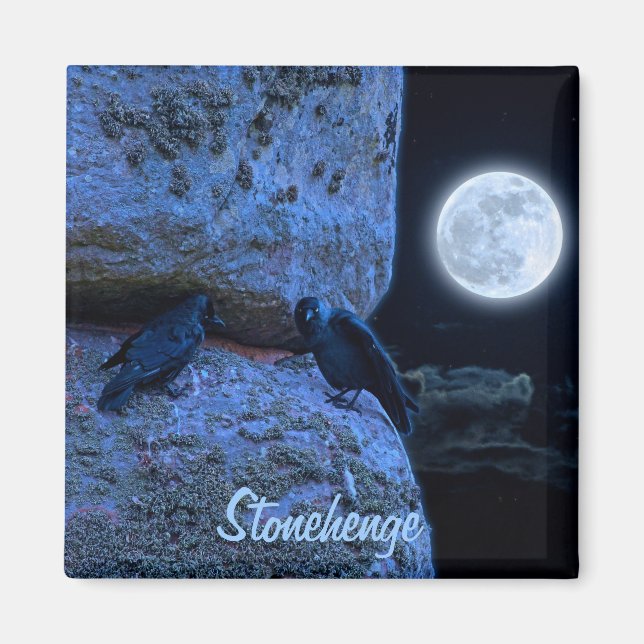 Stonehenge Celtic Standing Stones in Britain Magnet (Front)