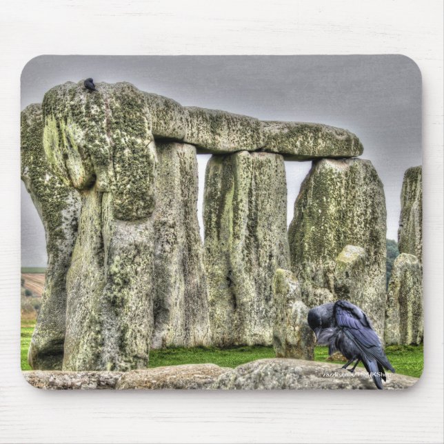 Stonehenge Celtic Standing Stones in Britain Mouse Pad (Front)