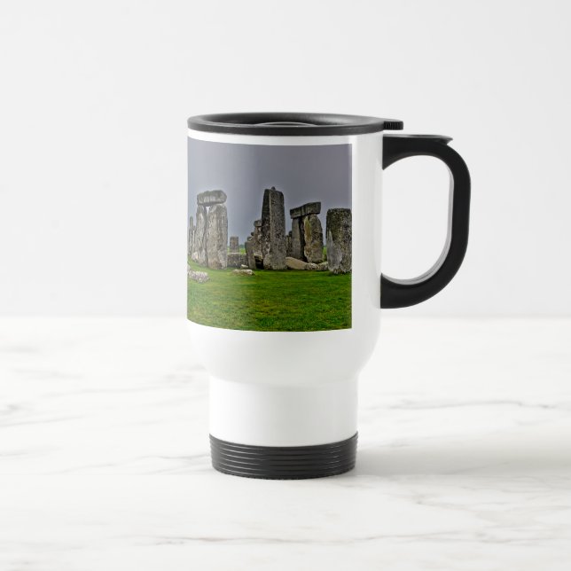 Stonehenge Celtic Standing Stones in Britain Travel Mug (Right)