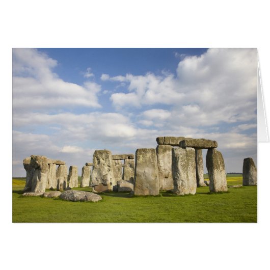 Stonehenge (circa 2500 BC), UNESCO World 2 Cards (Front Horizontal)