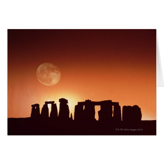 Stonehenge, England 3 Cards (Front Horizontal)