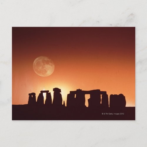 Stonehenge England 3 Postcard