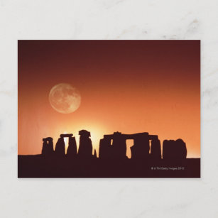 Stonehenge, England 3 Postcard