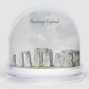 Stonehenge England Ancient World – Historic Snow Globe