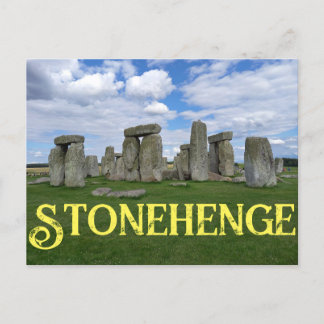 Stonehenge England Postcard
