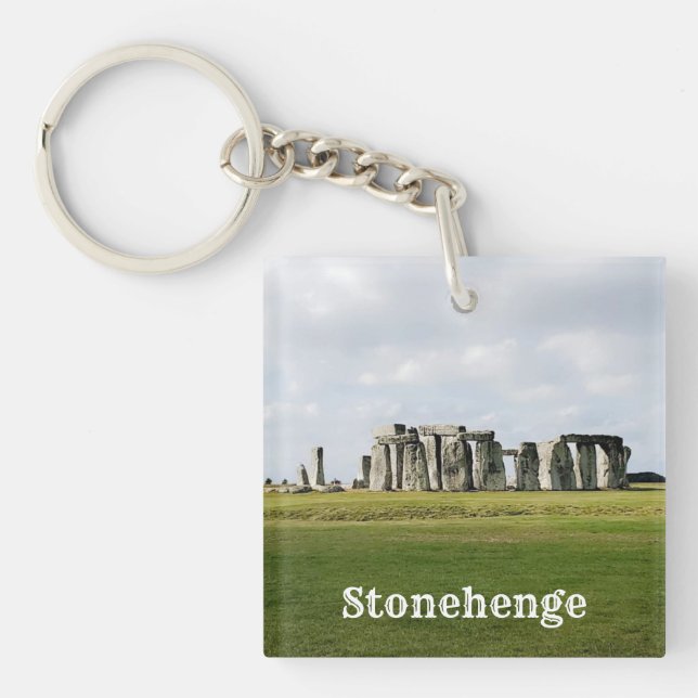 Stonehenge England Souvenir Keychain (Front)