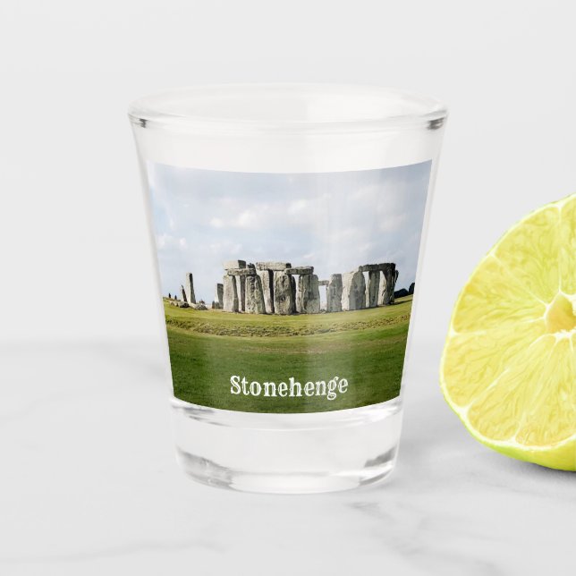 Stonehenge England Souvenir Shot Glass (Front)