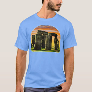 Stonehenge England Souvenir Stonehenge At Night101 T-Shirt