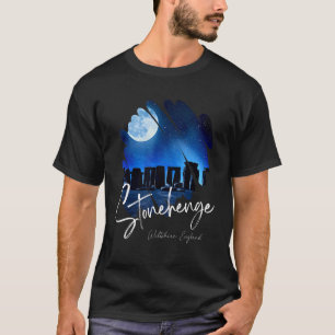 Stonehenge England Souvenir Stonehenge At Night 1 T-Shirt