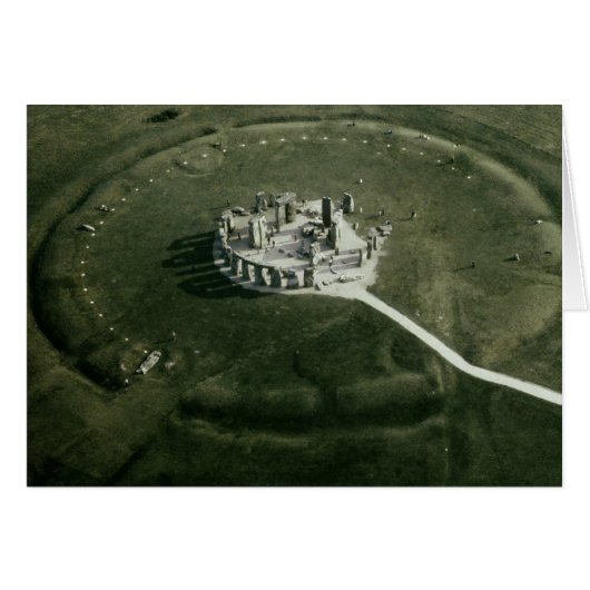 Stonehenge from the air cards (Front Horizontal)