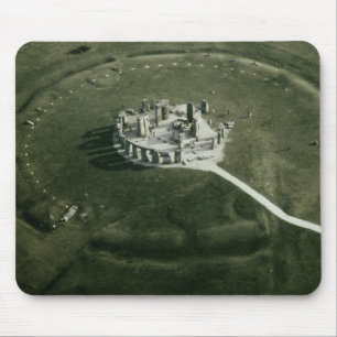 Stonehenge from the air mouse pad