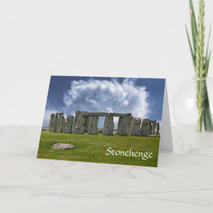 Stonehenge funny aging birthday card