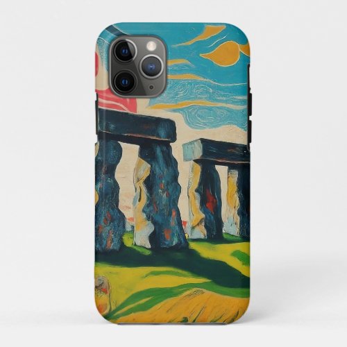 Stonehenge in Splendor iPhone 11 Pro Case