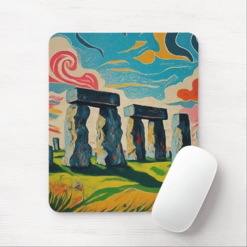 Stonehenge in Splendor Mouse Pad