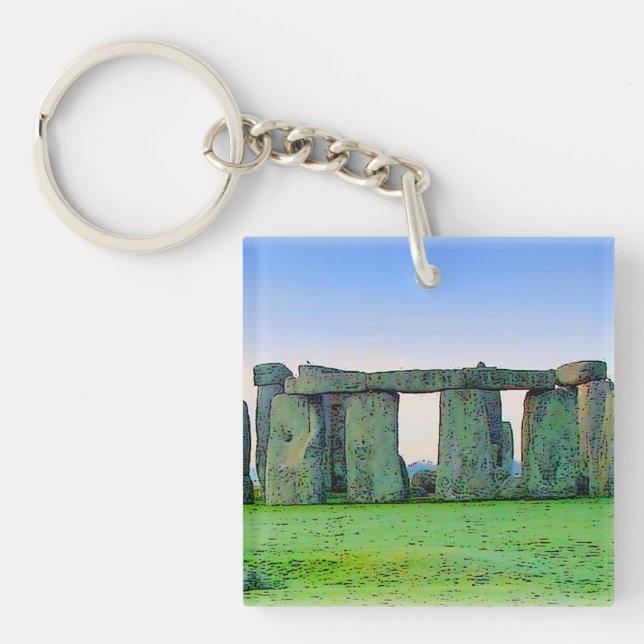 Stonehenge Keychain (Front)