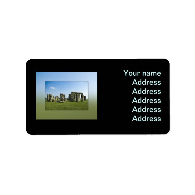 Stonehenge Label (Front)